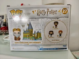 Funko Pop Albus Dumbledore con Hogwarts 27