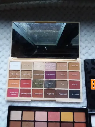 Lote 4 paletas y regalo neceser por 12 euros