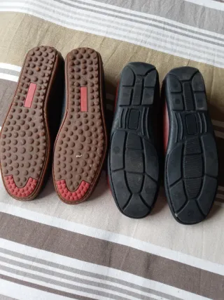 Mocasines de piel marrones