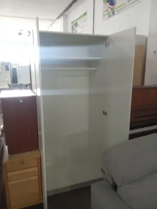 Armario blanco 2 puertas