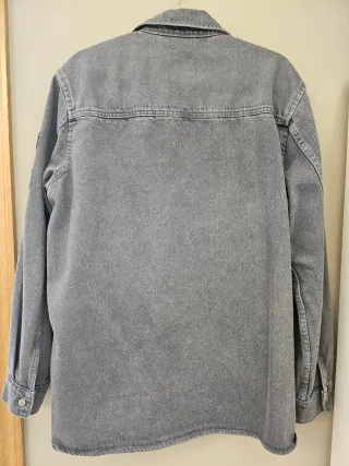 Camisa Zara Denim Rayas Talla L