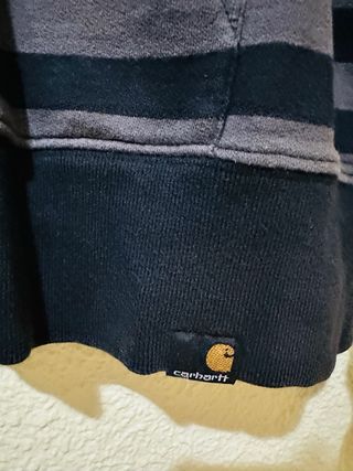 Sudadera Carhartt Vintage Rayas Cremallera