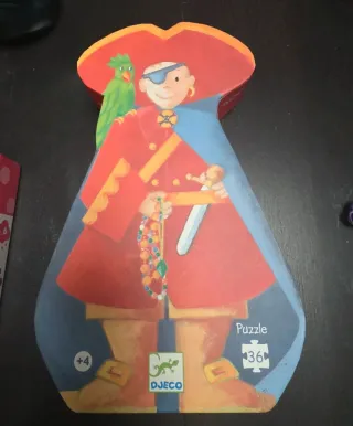 Puzzle Djeco Pirata 36 piezas