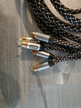 Cabos RCA Pro para Amplificador