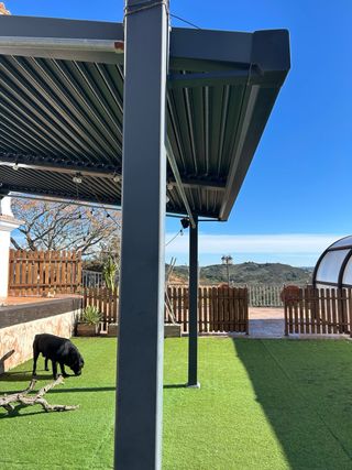 Pérgola Bioclimática Aluminio 3x4m