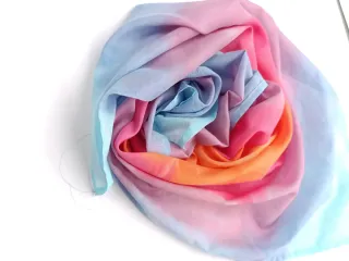 Playsilk C004 cotone arcobaleno gioco waldorf