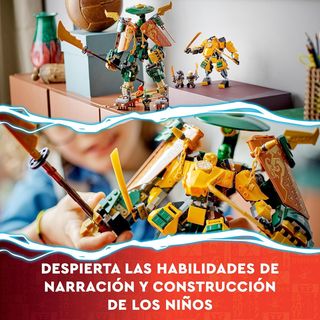 LEGO Ninjago Mechs Equipo Ninja Lloyd y Arin