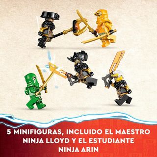 LEGO Ninjago Mechs Equipo Ninja Lloyd y Arin
