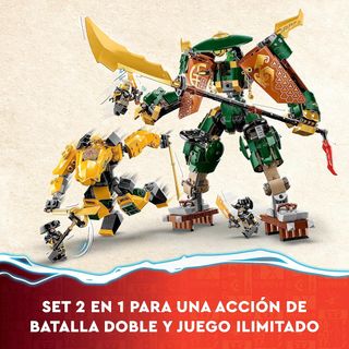 LEGO Ninjago Mechs Equipo Ninja Lloyd y Arin