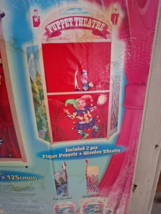 Teatro de Marionetas Wooden Theatre