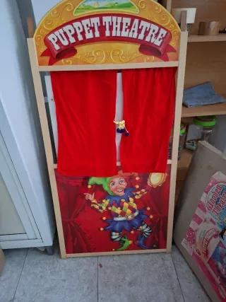 Teatro de Marionetas Wooden Theatre