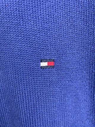 Tommy Hilfiger Jersey Premium Cotton 1/4 Zip Azul