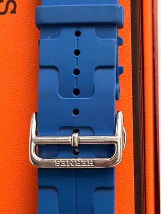 Correa Apple Watch serie 10 y Ultra Hermes Azul