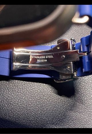 Correa Apple Watch serie 10 y Ultra Hermes Azul