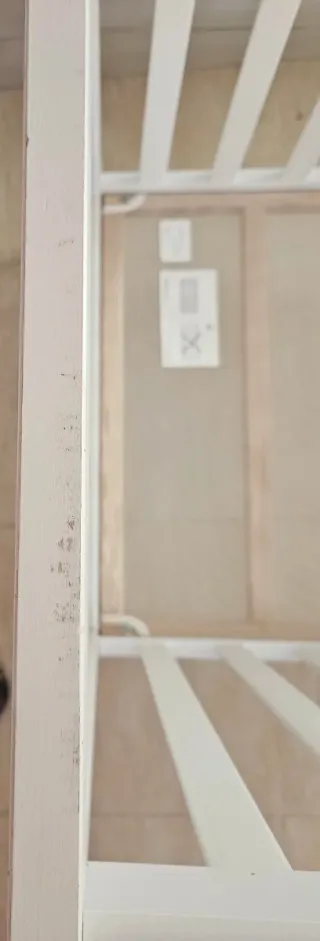 Cuna blanca IKEA Solo en persona.