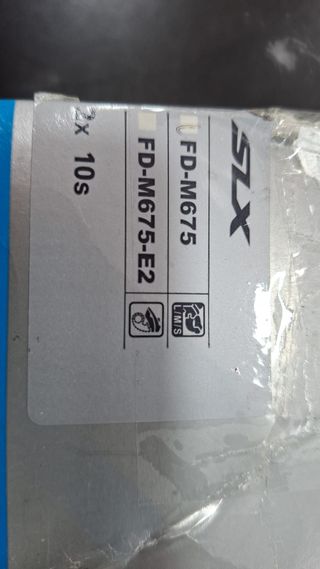 Desviador Shimano FD-M675 2X10V Novo