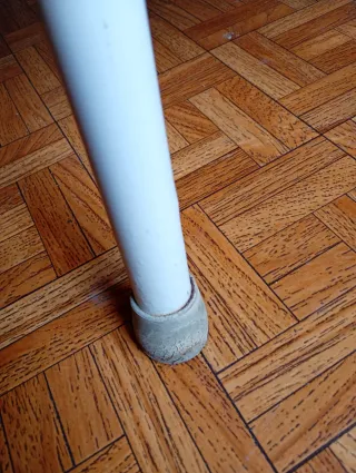 Silla ducha blanca regulable