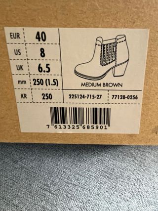 Botines piel Levi's marrones