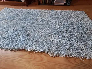 Tapete azul Loja do Gato Preto