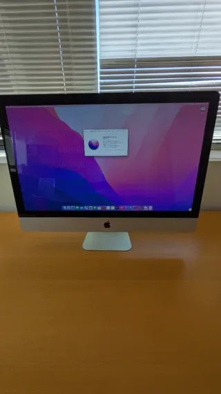 Apple Imac 27 Retina Monterey