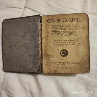 Antiguo Código Civil - Editorial S. Gallego