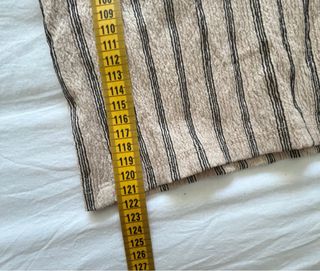 Mono Pull&Bear Rayas Beige Talla XS