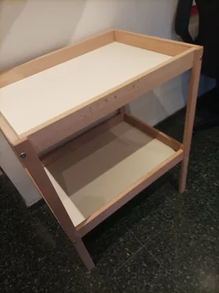 Cambiador bebé con accesorios y ampliación