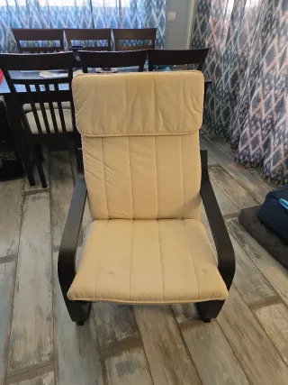 Silla Flotante Ikea Negra