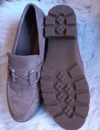 Mocasines WOND Beige Mujer Talla 38