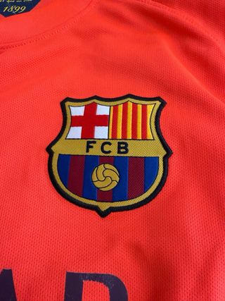 Camiseta FC Barcelona 2ª equipación 2014-15 Suárez