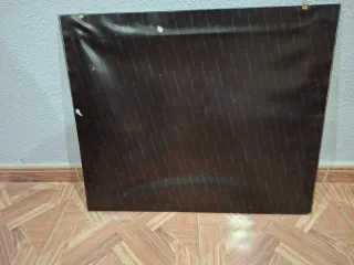 Espejo Marco Madera Caballos Metal