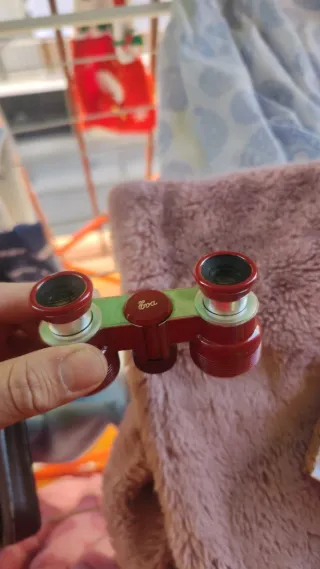 Binoculares antiguos para teatro Eva