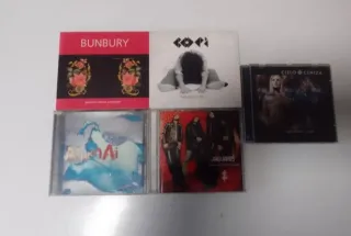 Lote de 72  CDs Rock, Pop, Bandas Sonoras