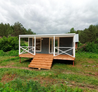 Casa prefabricada, modular, de madera 42m2