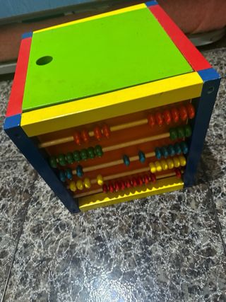 Juego educativo de madera