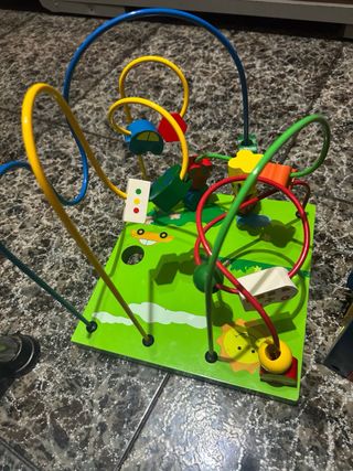 Juego educativo de madera