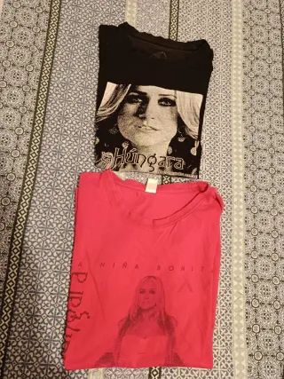 Camisetas La Húngara (Negra y Rosa)