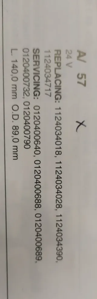 Rotore alternatore 24V Scania