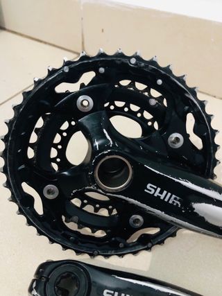 Platos Bielas Shimano M552