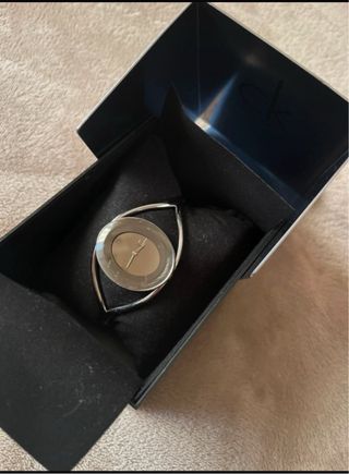 Relógio Calvin Klein Swiss Made Prata