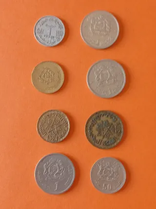 Monedas Marruecos