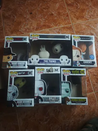 Lote Funko Pop! Terror (Freddy, Jason, Chucky, etc