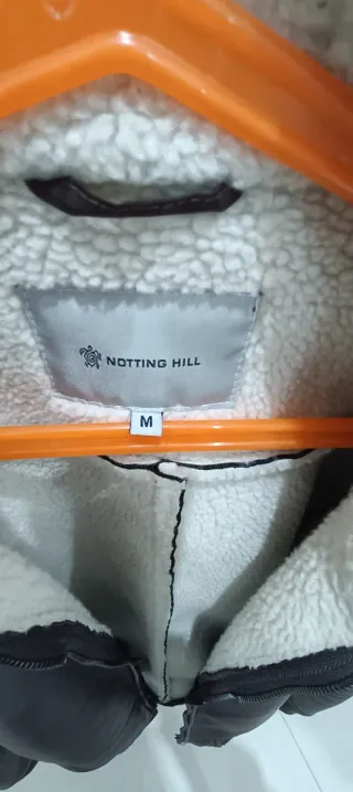 Giubbotto similpelle marrone uomo