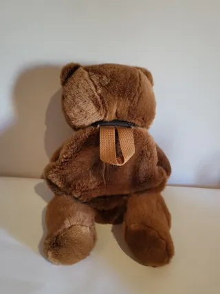 Peluche con bosillo y cremallera Oso Panda y Gato