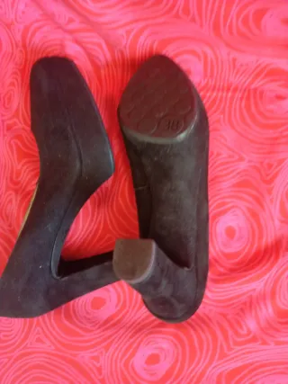 Unisa Zapatos Mujer Talla 38 Azul Marino