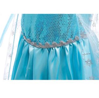 Vestito Elsa Frozen Carnevale Cosplay