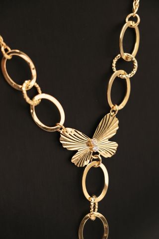 Gargantilla Mariposa 18K