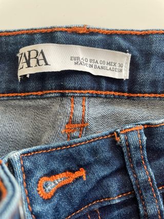 Pantalón vaquero Zara Talla 40, sin estenar