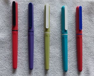 5 Penne stilografiche Waterman Jif 2/Jif 22/Jiffie