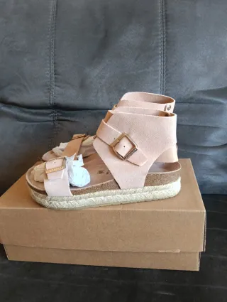 Sandalias piel Genuins n38 NUEVAS